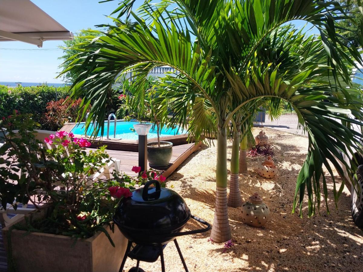 Les Gites Capra - Villa Aiméandre piscine et Spa Bouillante Extérieur photo